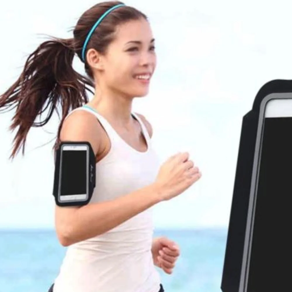 iPhone Adjustable Sports Armband Case Hook & Latch